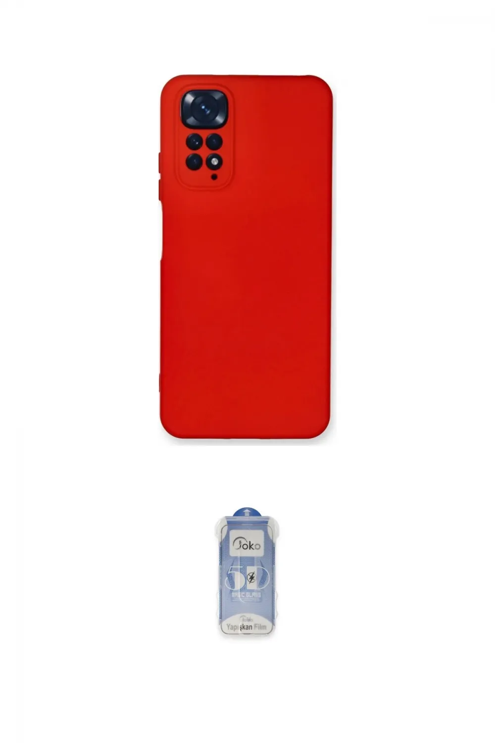 ieg™ Redmi Note 11 Kılıf Ahenk Serisi - Siyah Joko Magic 5D Cam
