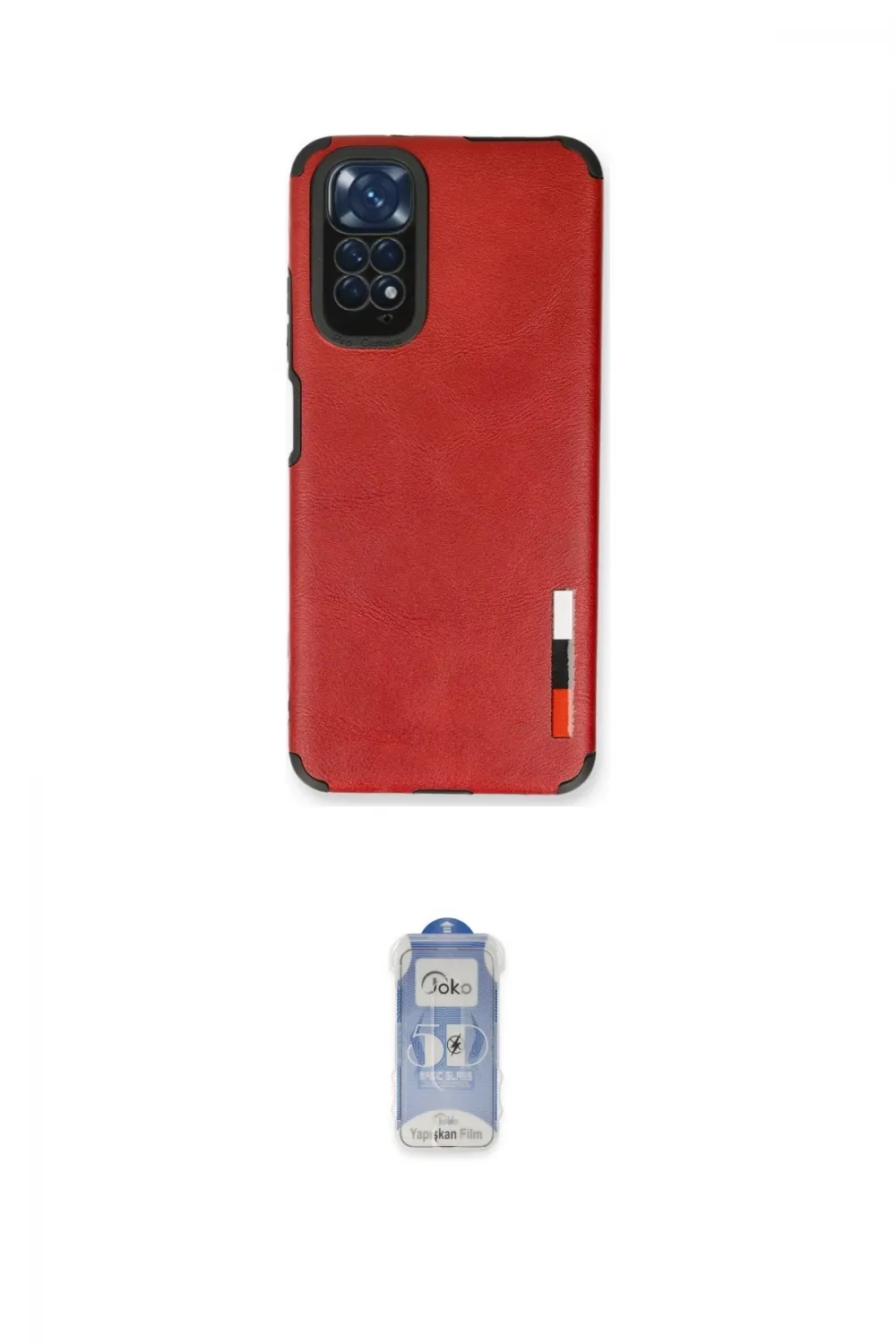 ieg™ Redmi Note 11 Kılıf Doruk Asil Koleksiyonu - Siyah Joko Magic 5D Cam