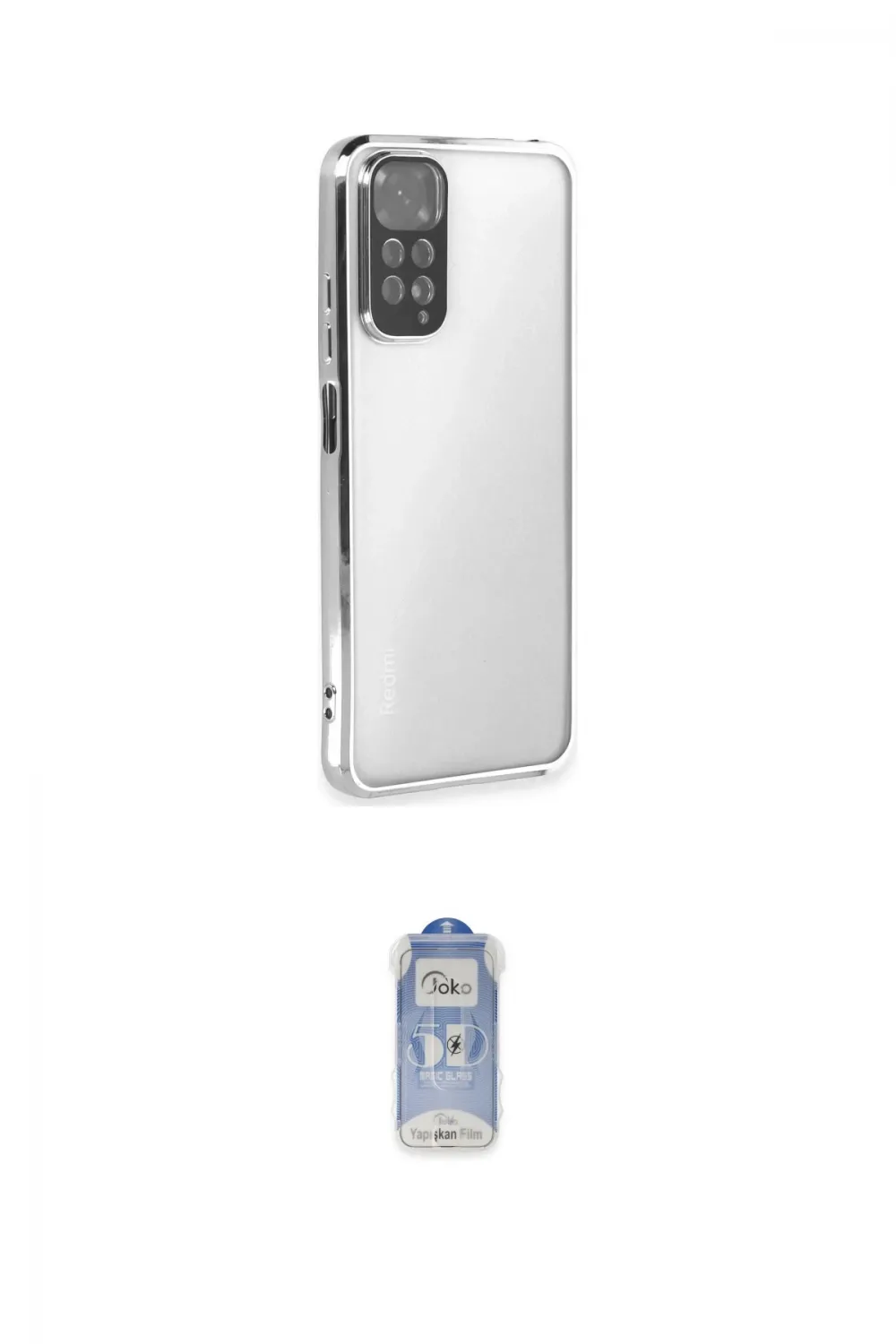 ieg™ Redmi Note 11 Kılıf Vadi Minimal - Siyah Joko Magic 5D Cam