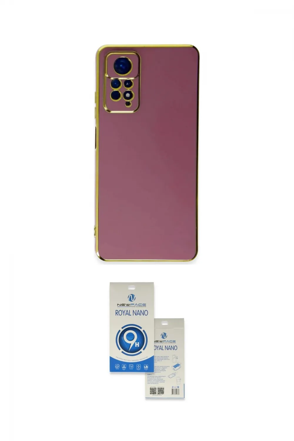 ieg™ Redmi Note 11 Kılıf Yankı Serisi - Şeffaf Royal Nano Ekran Koruyucu