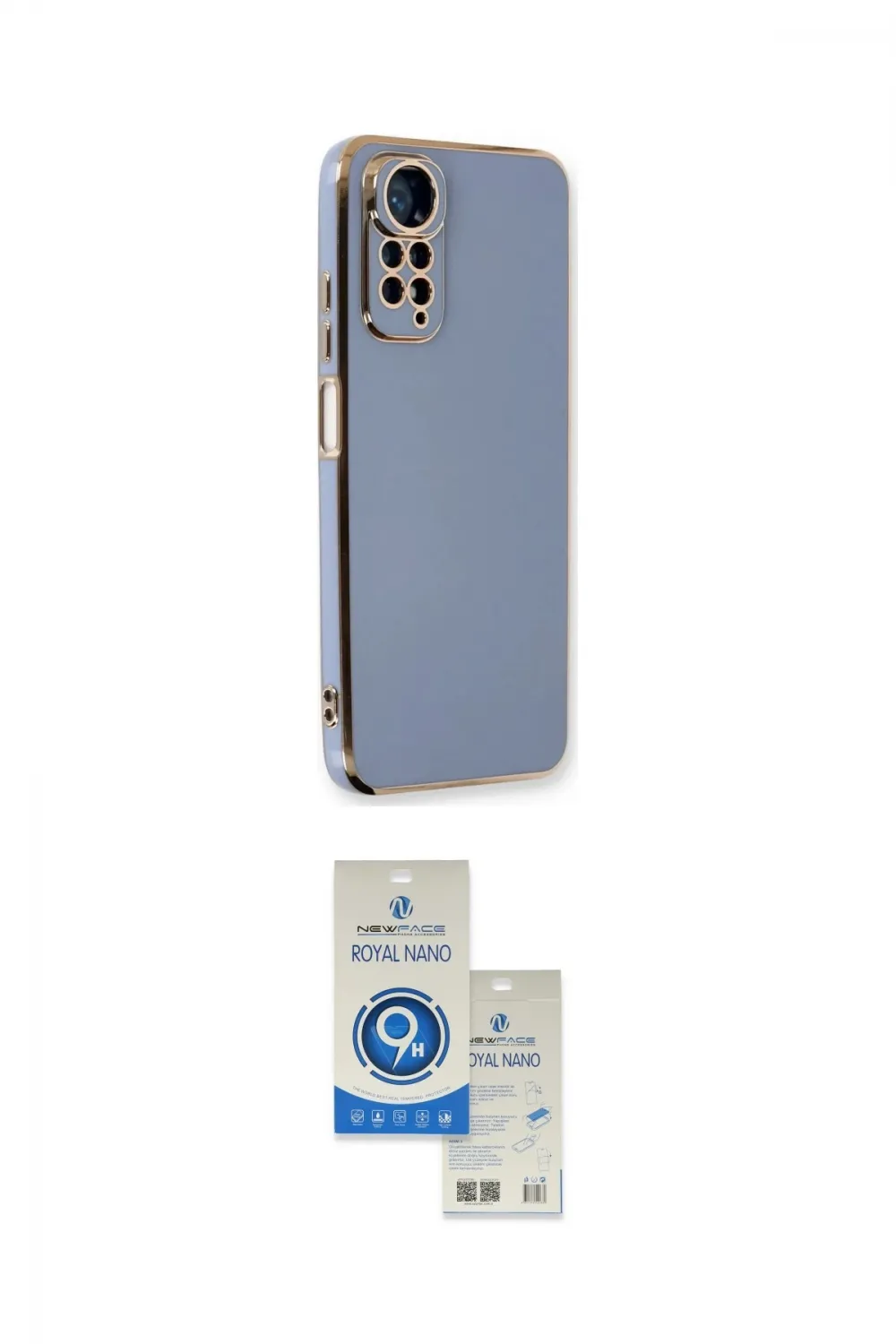 ieg™ Redmi Note 11 Kılıf Yankı Serisi - Şeffaf Royal Nano Ekran Koruyucu