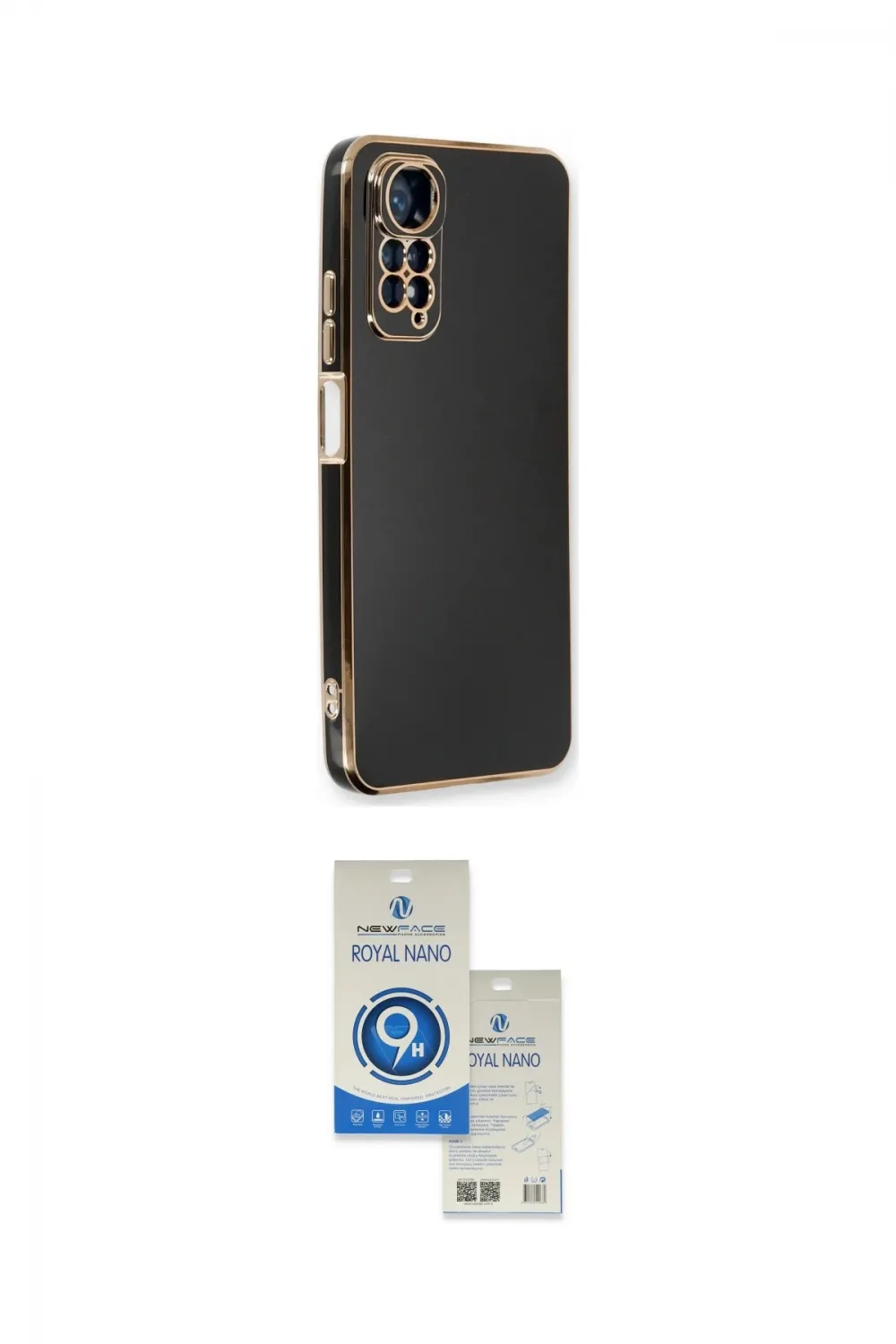 ieg™ Redmi Note 11 Kılıf Yankı Serisi - Şeffaf Royal Nano Ekran Koruyucu