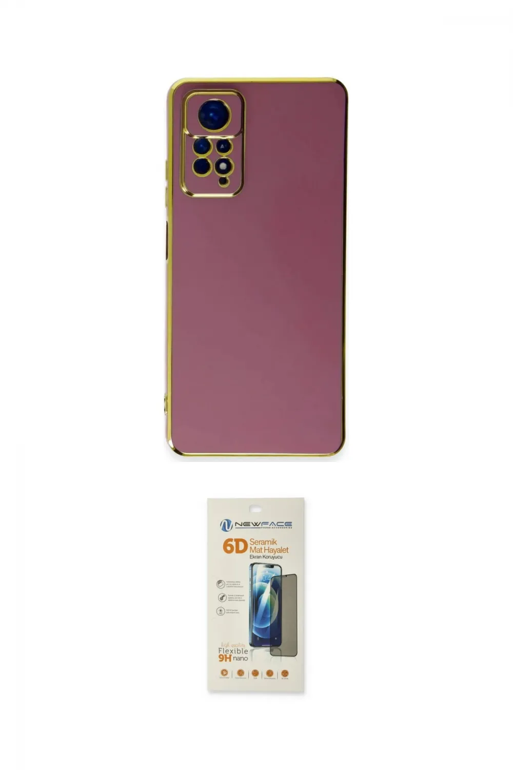 ieg™ Redmi Note 11 Kılıf Yankı Serisi - Siyah 6D Mat Seramik Hayalet Nano Ekran Koruyucu