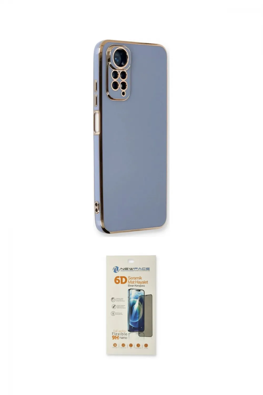 ieg™ Redmi Note 11 Kılıf Yankı Serisi - Siyah 6D Mat Seramik Hayalet Nano Ekran Koruyucu