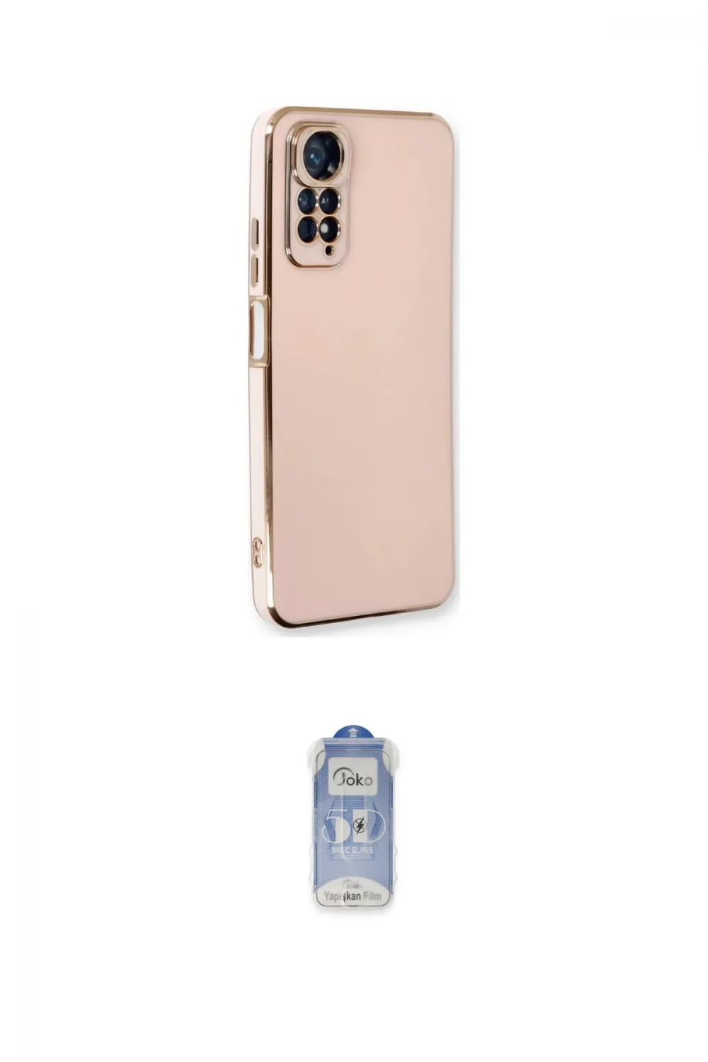 ieg™ Redmi Note 11 Kılıf Yankı Serisi - Siyah Joko Magic 5D Cam
