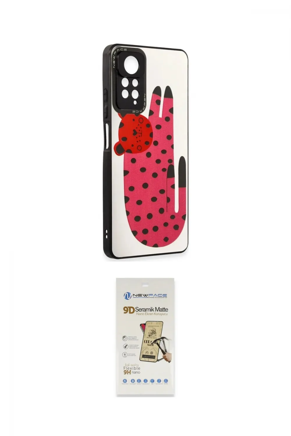 ieg™ Redmi Note 11 Pro Kılıf Odak Klasik Serisi - Siyah Mat Seramik Nano Ekran Koruyucu