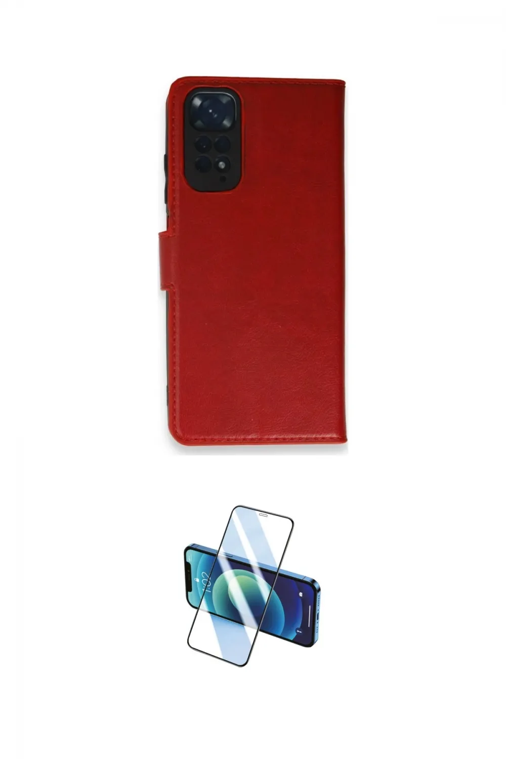 ieg™ Redmi Note 11 Pro Kılıf Siluet Işık Serisi - Siyah 3D Antistatik Seramik Nano Ekran Koruyucu