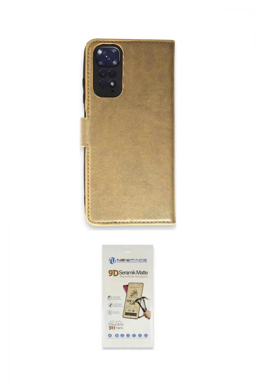 ieg™ Redmi Note 11 Pro Kılıf Siluet Işık Serisi - Siyah Mat Seramik Nano Ekran Koruyucu