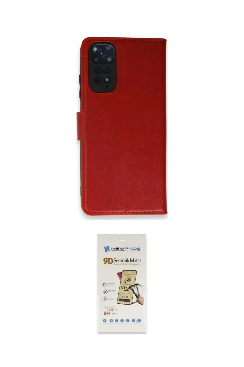 ieg™ Redmi Note 11 Pro Kılıf Siluet Işık Serisi - Siyah Mat Seramik Nano Ekran Koruyucu