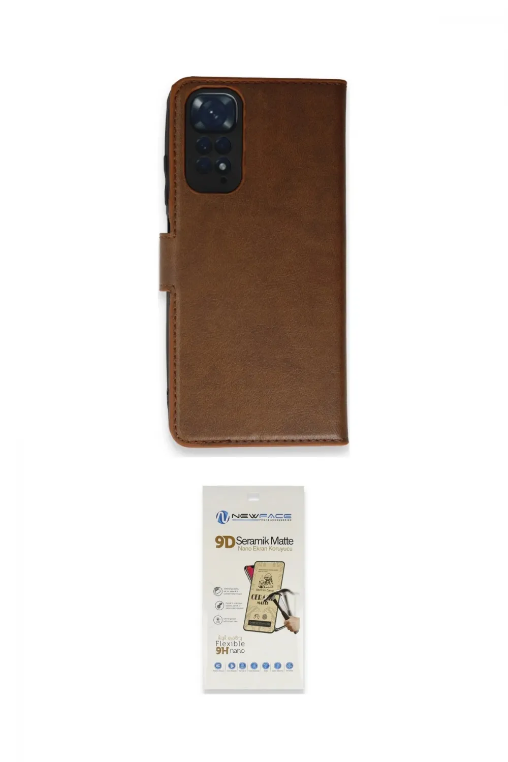 ieg™ Redmi Note 11 Pro Kılıf Siluet Işık Serisi - Siyah Mat Seramik Nano Ekran Koruyucu