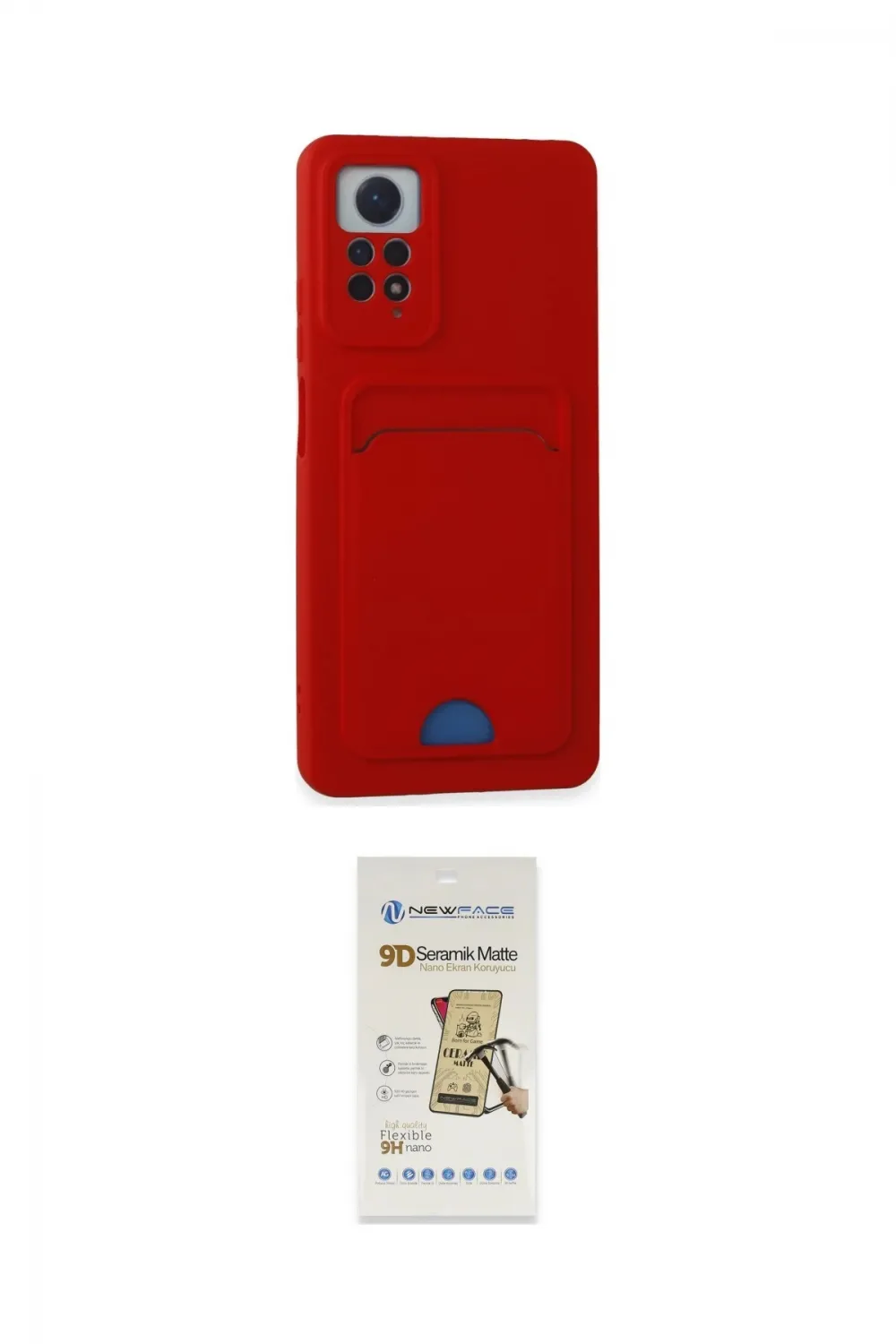 ieg™ Redmi Note 11 Pro Kılıf Vadi Çizgi Prime - Siyah Mat Seramik Nano Ekran Koruyucu