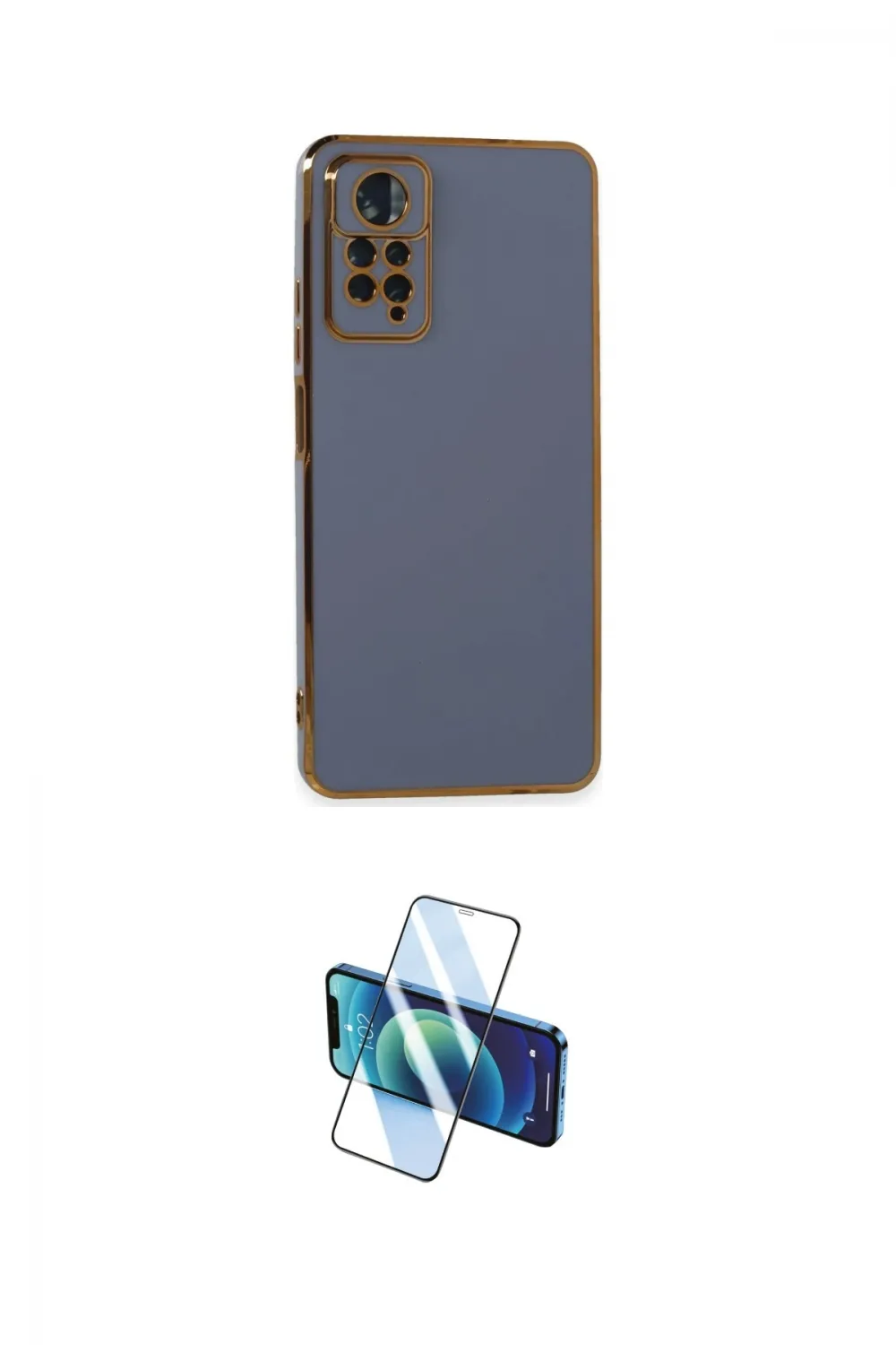ieg™ Redmi Note 11 Pro Kılıf Yankı Serisi - Siyah 3D Antistatik Cam Ekran Koruyucu