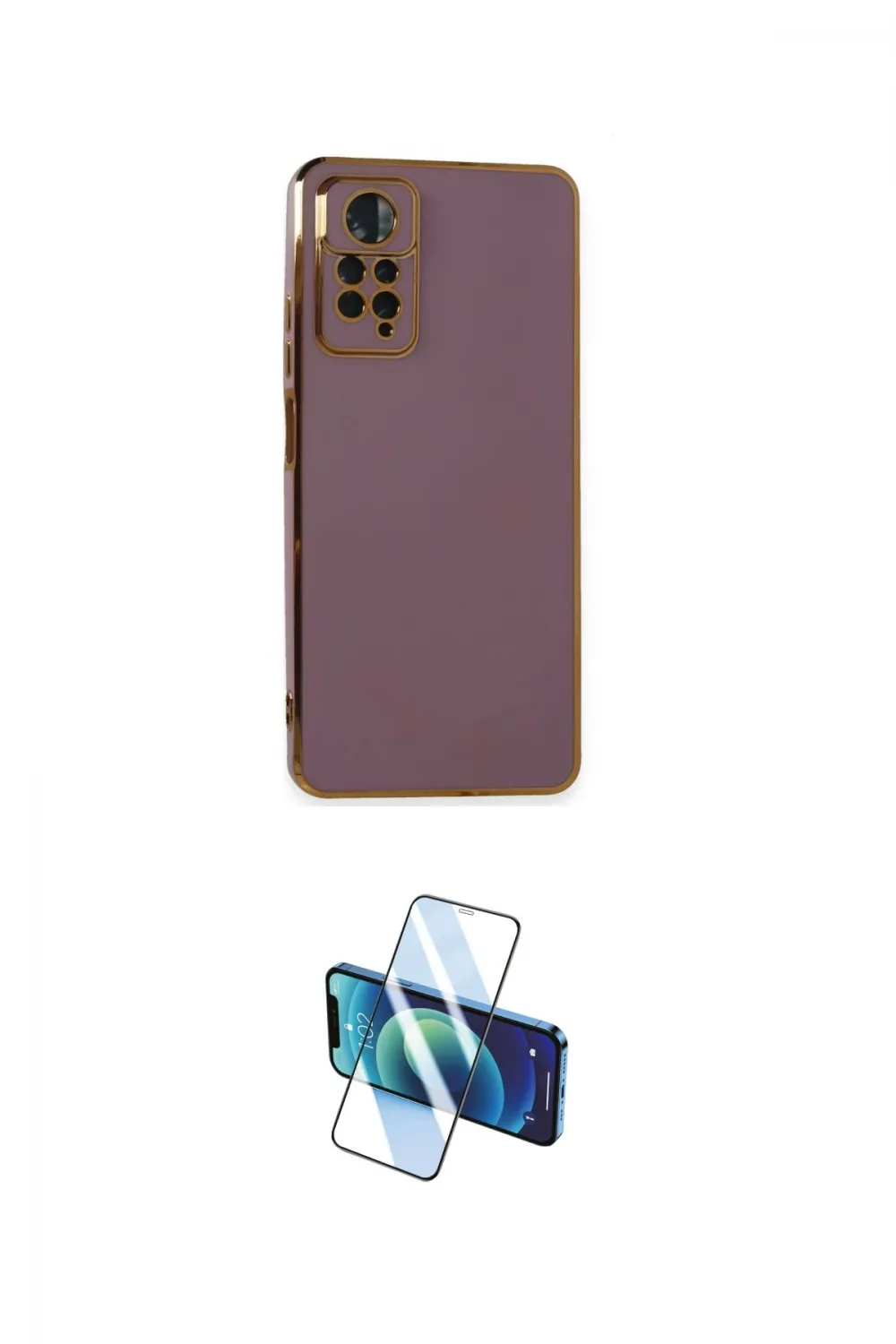 ieg™ Redmi Note 11 Pro Kılıf Yankı Serisi - Siyah 3D Antistatik Cam Ekran Koruyucu