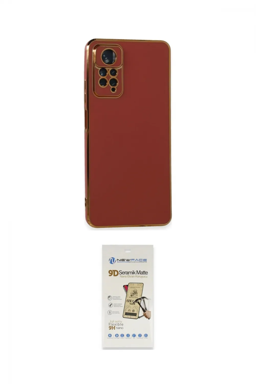 ieg™ Redmi Note 11 Pro Kılıf Yankı Serisi - Siyah Mat Seramik Nano Ekran Koruyucu
