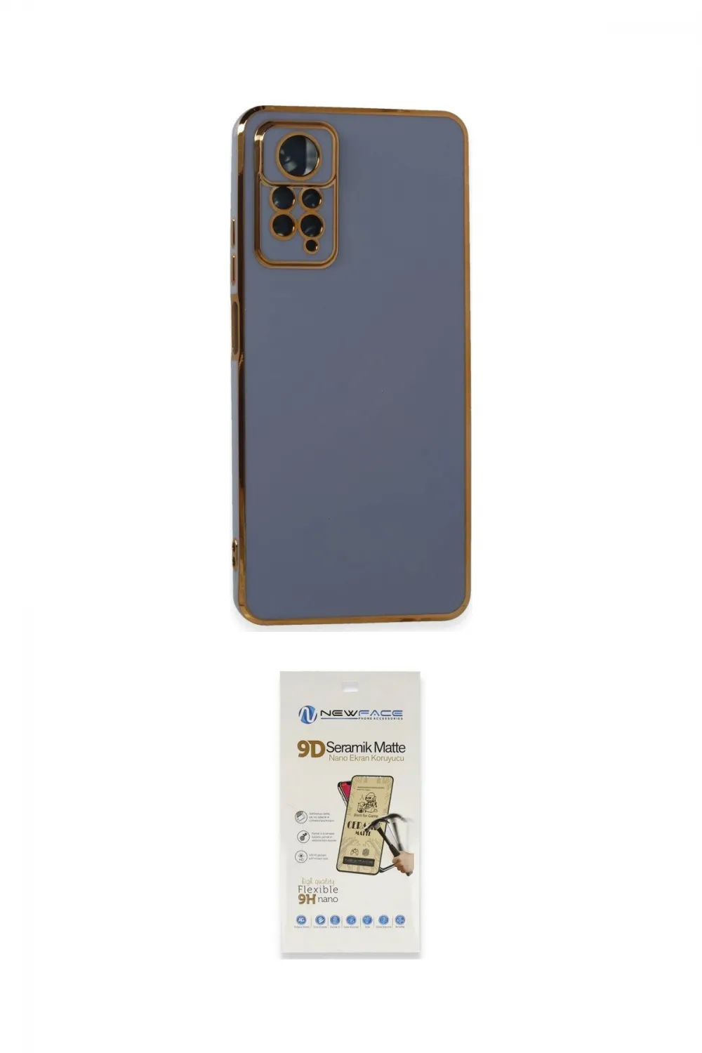 ieg™ Redmi Note 11 Pro Kılıf Yankı Serisi - Siyah Mat Seramik Nano Ekran Koruyucu