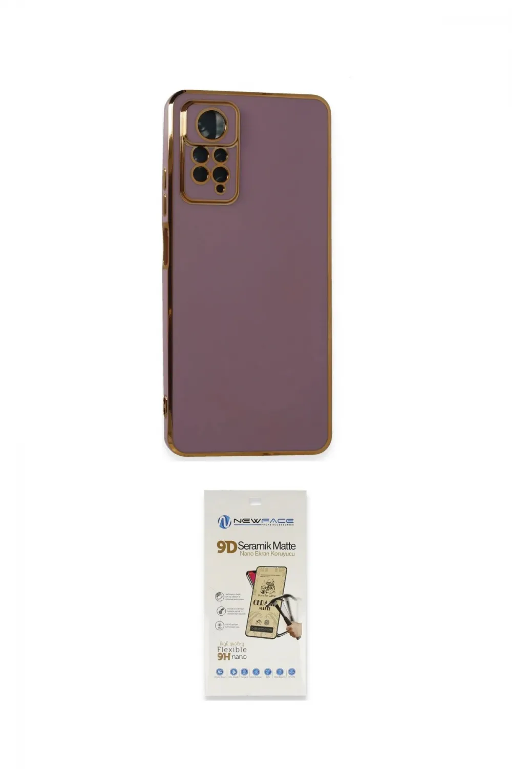 ieg™ Redmi Note 11 Pro Kılıf Yankı Serisi - Siyah Mat Seramik Nano Ekran Koruyucu