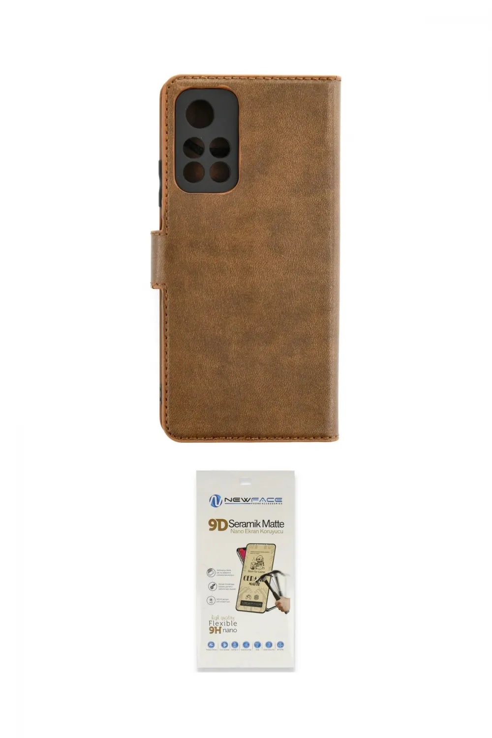 ieg™ Redmi Note 11T Kılıf Siluet Işık Serisi - Siyah Mat Seramik Nano Ekran Koruyucu