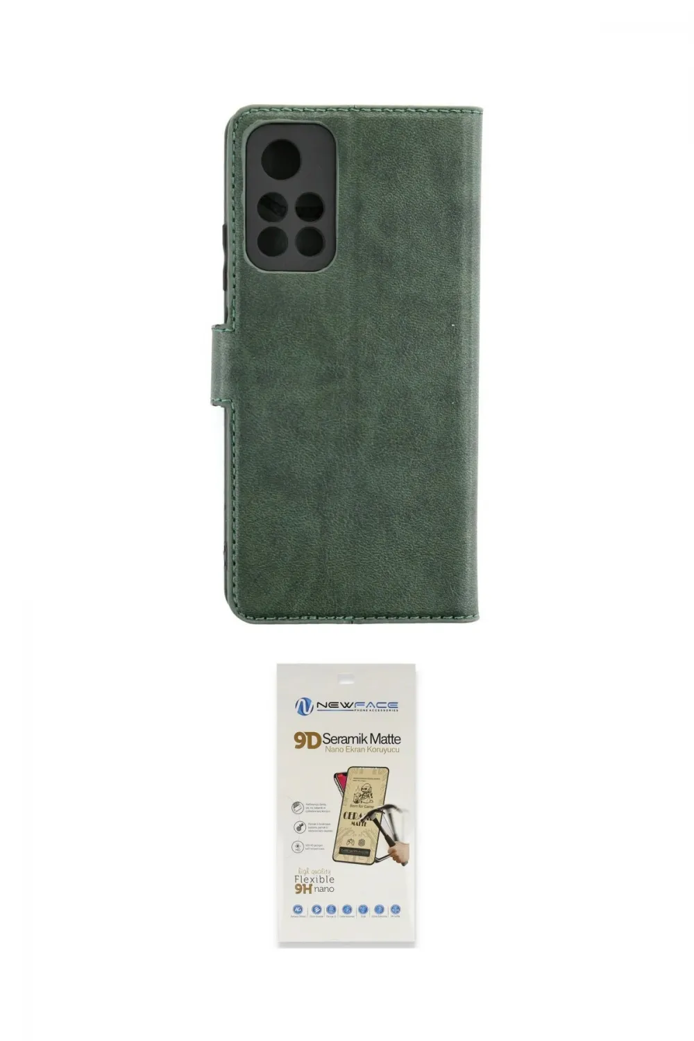 ieg™ Redmi Note 11T Kılıf Siluet Işık Serisi - Siyah Mat Seramik Nano Ekran Koruyucu