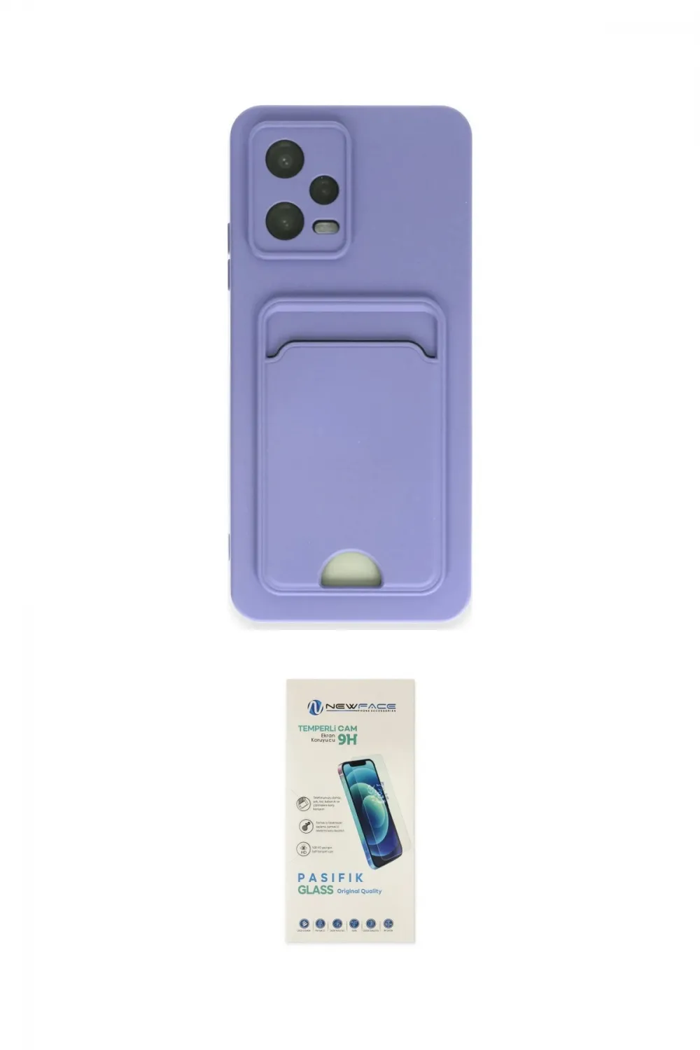 ieg™ Redmi Note 12 4G Kılıf Vadi Çizgi Prime - Şeffaf Pasifik Cam Ekran Koruyucu