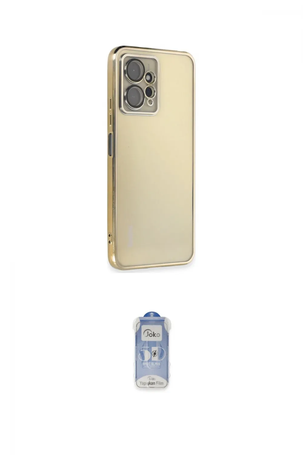 ieg™ Redmi Note 12 4G Kılıf Vadi Minimal - Siyah Joko Magic 5D Cam