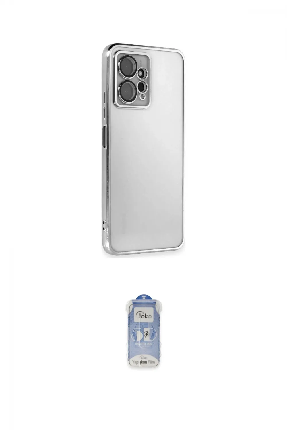 ieg™ Redmi Note 12 4G Kılıf Vadi Minimal - Siyah Joko Magic 5D Cam