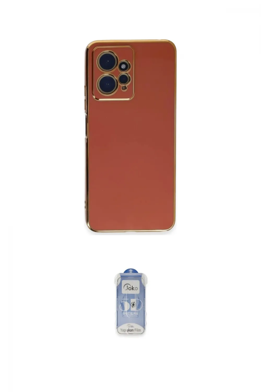 ieg™ Redmi Note 12 4G Kılıf Yankı Serisi - Siyah Joko Magic 5D Cam
