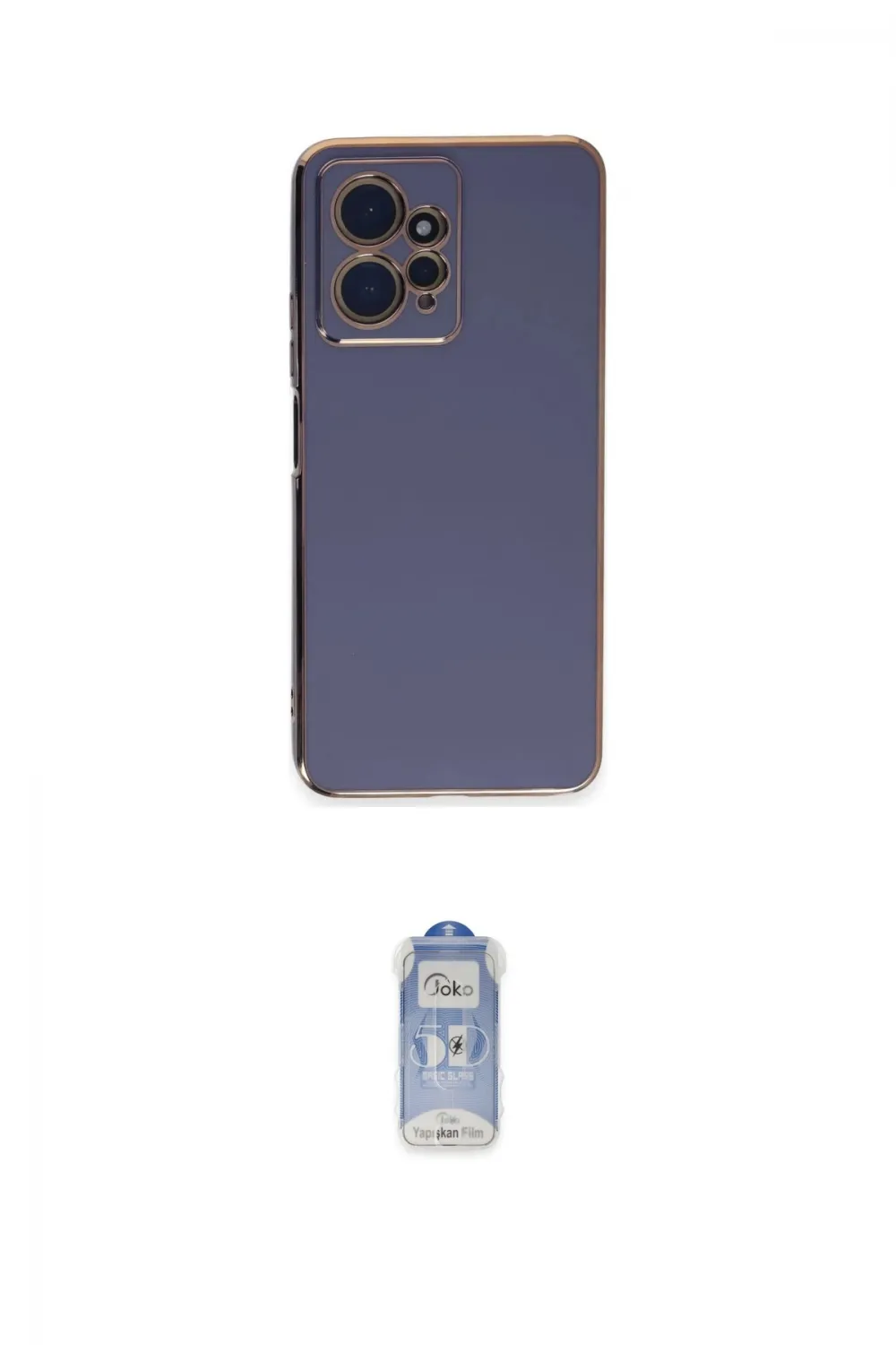 ieg™ Redmi Note 12 4G Kılıf Yankı Serisi - Siyah Joko Magic 5D Cam