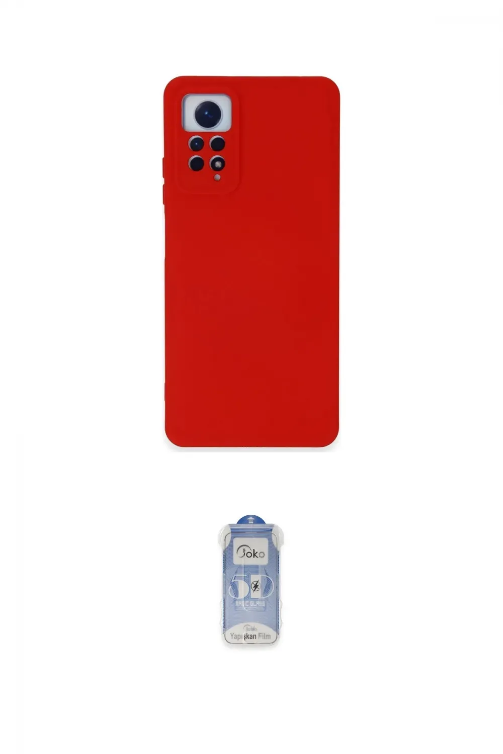 ieg™ Redmi Note 12 Pro 4G Kılıf Ahenk Serisi - Siyah Joko Magic 5D Cam
