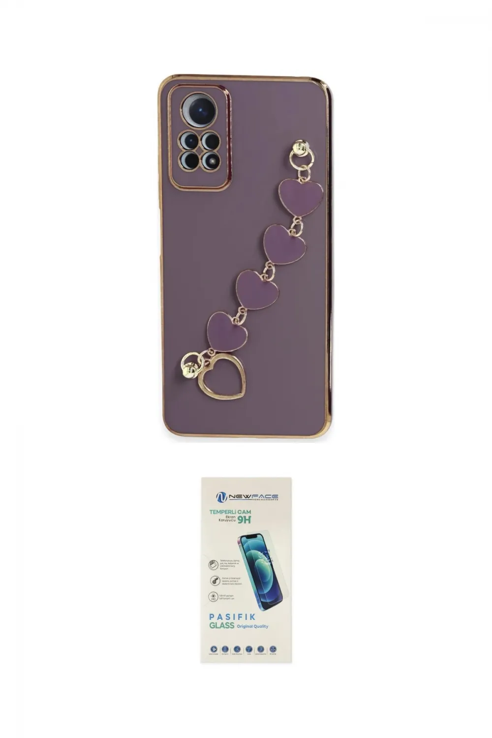 ieg™ Redmi Note 12 Pro 4G Kılıf Nova Işık Prime - Şeffaf Pasifik Cam Ekran Koruyucu