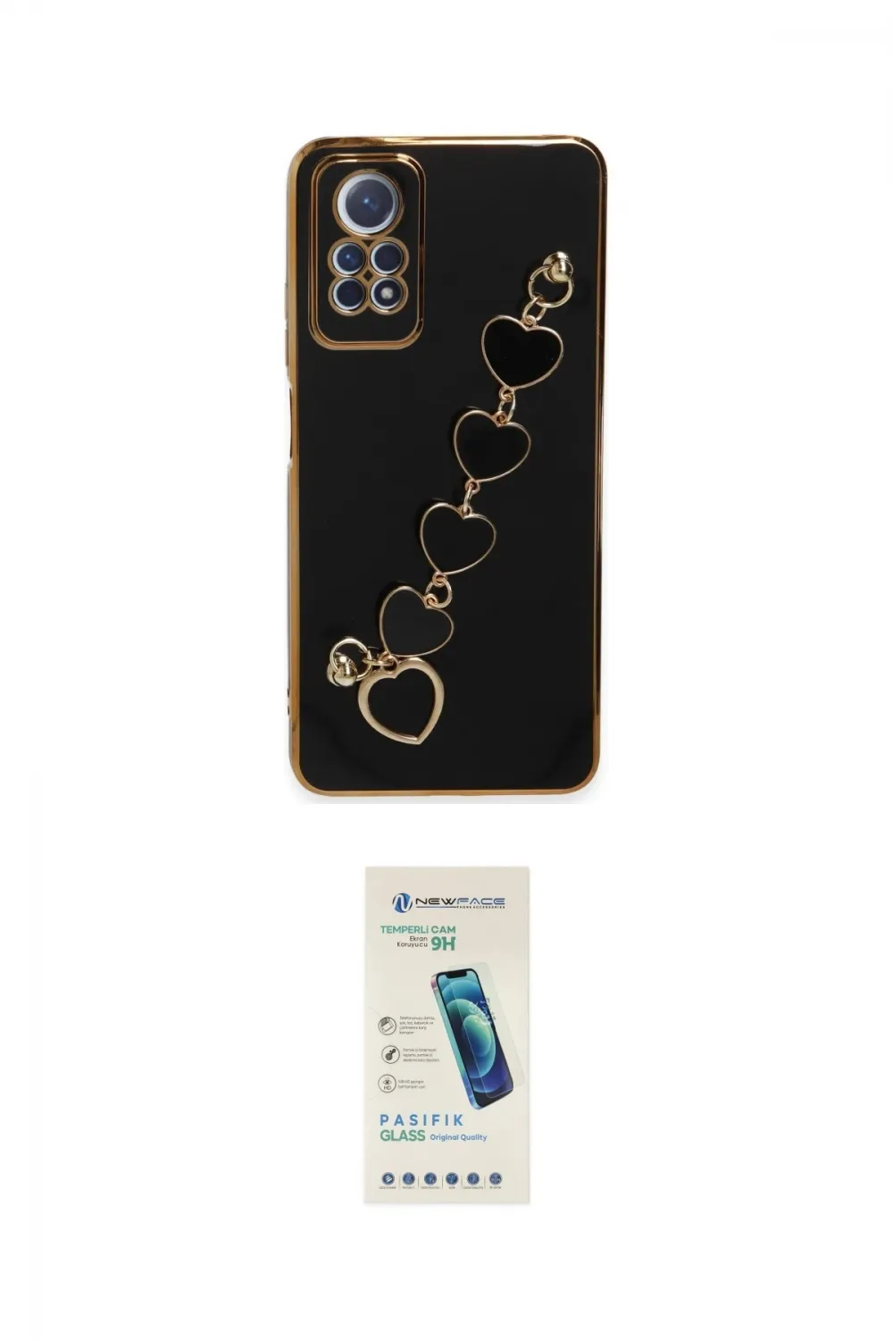 ieg™ Redmi Note 12 Pro 4G Kılıf Nova Işık Prime - Şeffaf Pasifik Cam Ekran Koruyucu