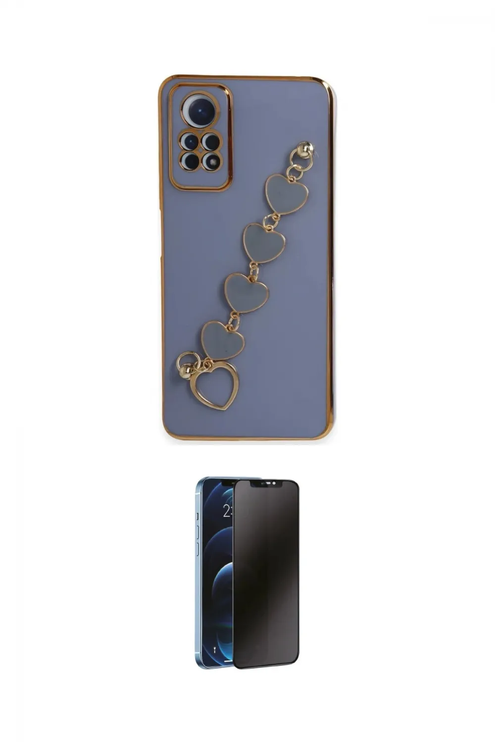 ieg™ Redmi Note 12 Pro 4G Kılıf Nova Işık Prime - Siyah 3D Antistatik Hayalet Cam Ekran Koruyucu