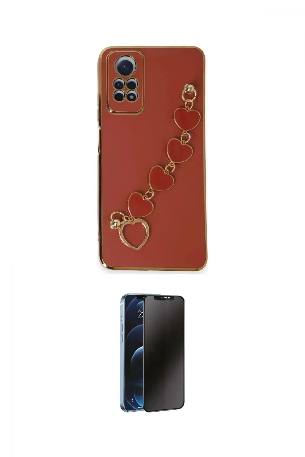 ieg™ Redmi Note 12 Pro 4G Kılıf Nova Işık Prime - Siyah 3D Antistatik Hayalet Cam Ekran Koruyucu