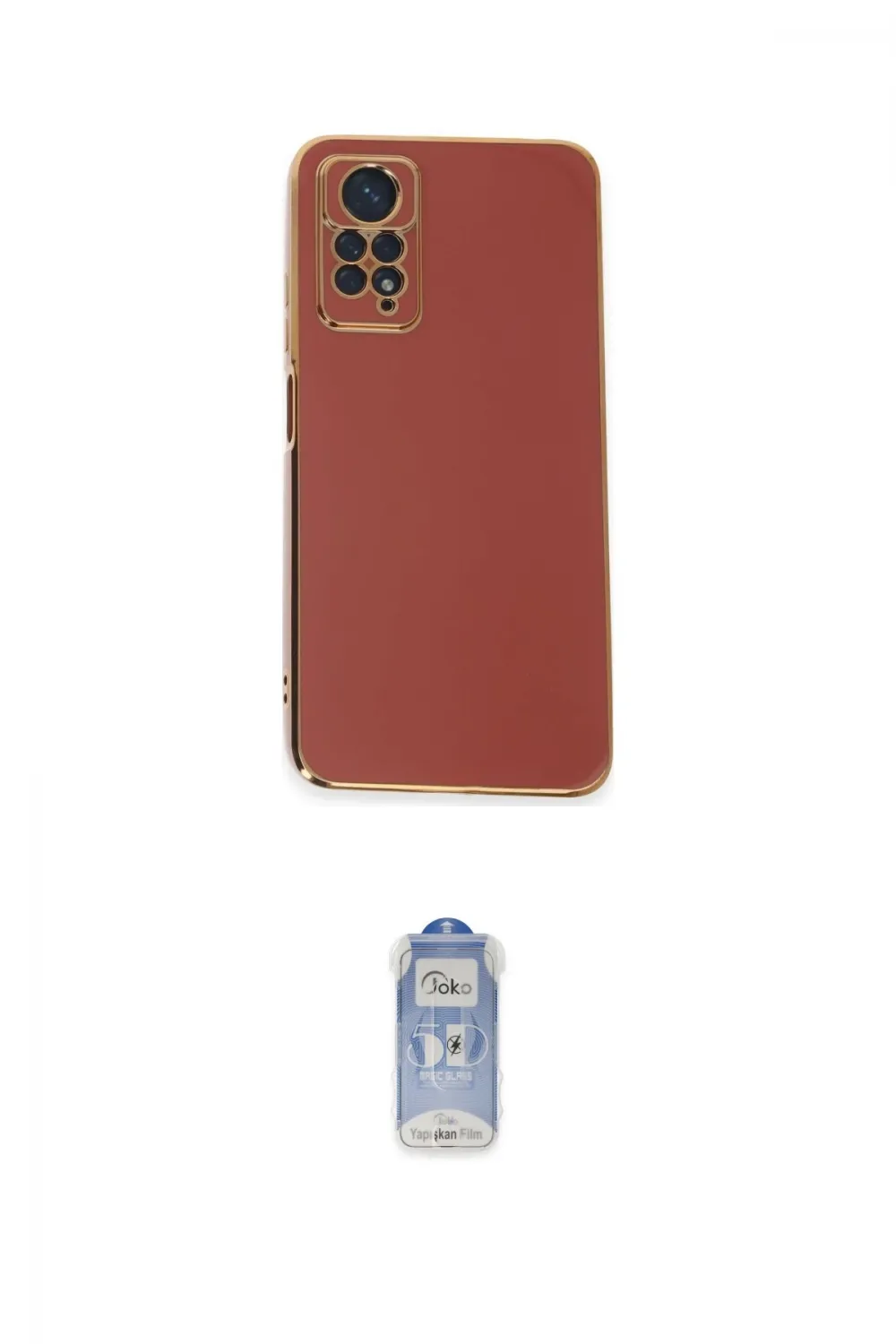 ieg™ Redmi Note 12 Pro 4G Kılıf Yankı Serisi - Siyah Joko Magic 5D Cam