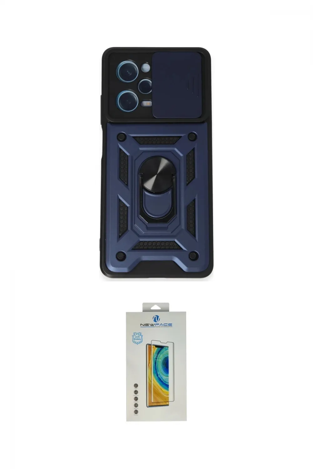 ieg™ Redmi Note 12 Pro 5G Kılıf Ahenk Klasik - Siyah Polymer Nano Ekran Koruyucu