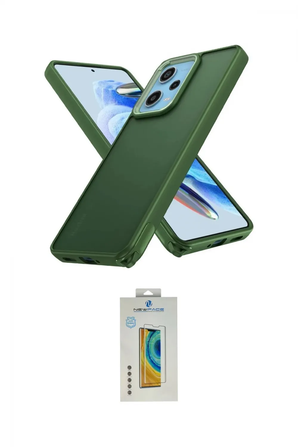 ieg™ Redmi Note 12 Pro 5G Kılıf Atlas Form - Siyah Polymer Nano Ekran Koruyucu