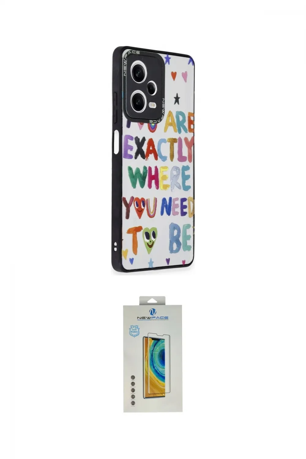 ieg™ Redmi Note 12 Pro 5G Kılıf Odak Klasik Serisi - Siyah Polymer Nano Ekran Koruyucu