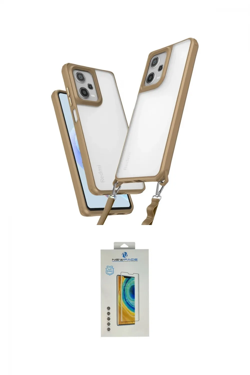 ieg™ Redmi Note 12 Pro 5G Kılıf Ufuk Klasik - Siyah Polymer Nano Ekran Koruyucu