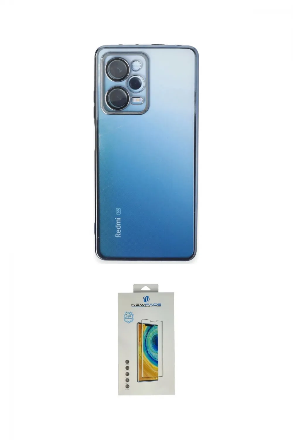 ieg™ Redmi Note 12 Pro 5G Kılıf Vadi Minimal - Siyah Polymer Nano Ekran Koruyucu