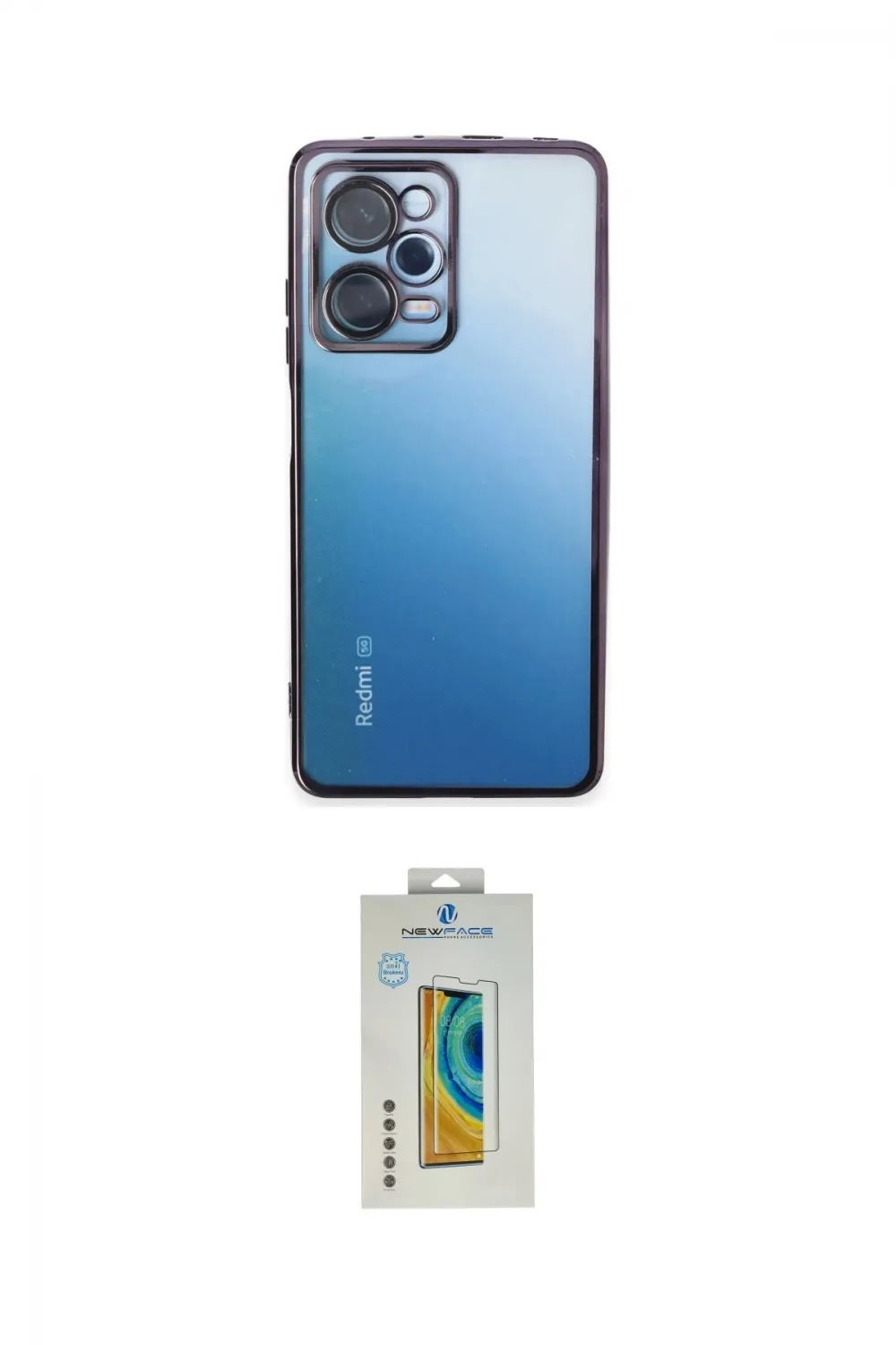 ieg™ Redmi Note 12 Pro 5G Kılıf Vadi Minimal - Siyah Polymer Nano Ekran Koruyucu