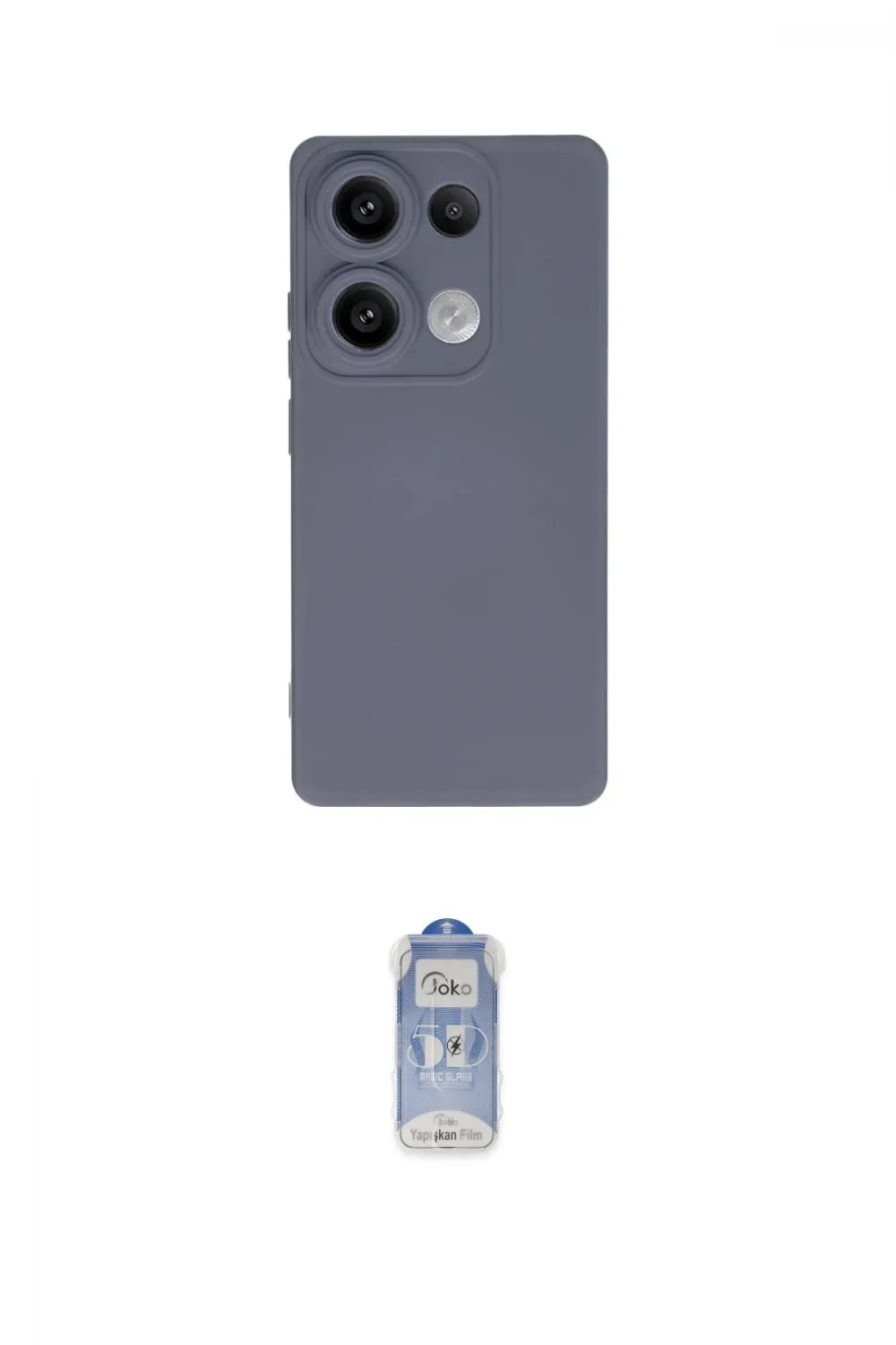 ieg™ Redmi Note 13 Pro 4G Kılıf Ahenk Serisi - Siyah Joko Magic 5D Cam
