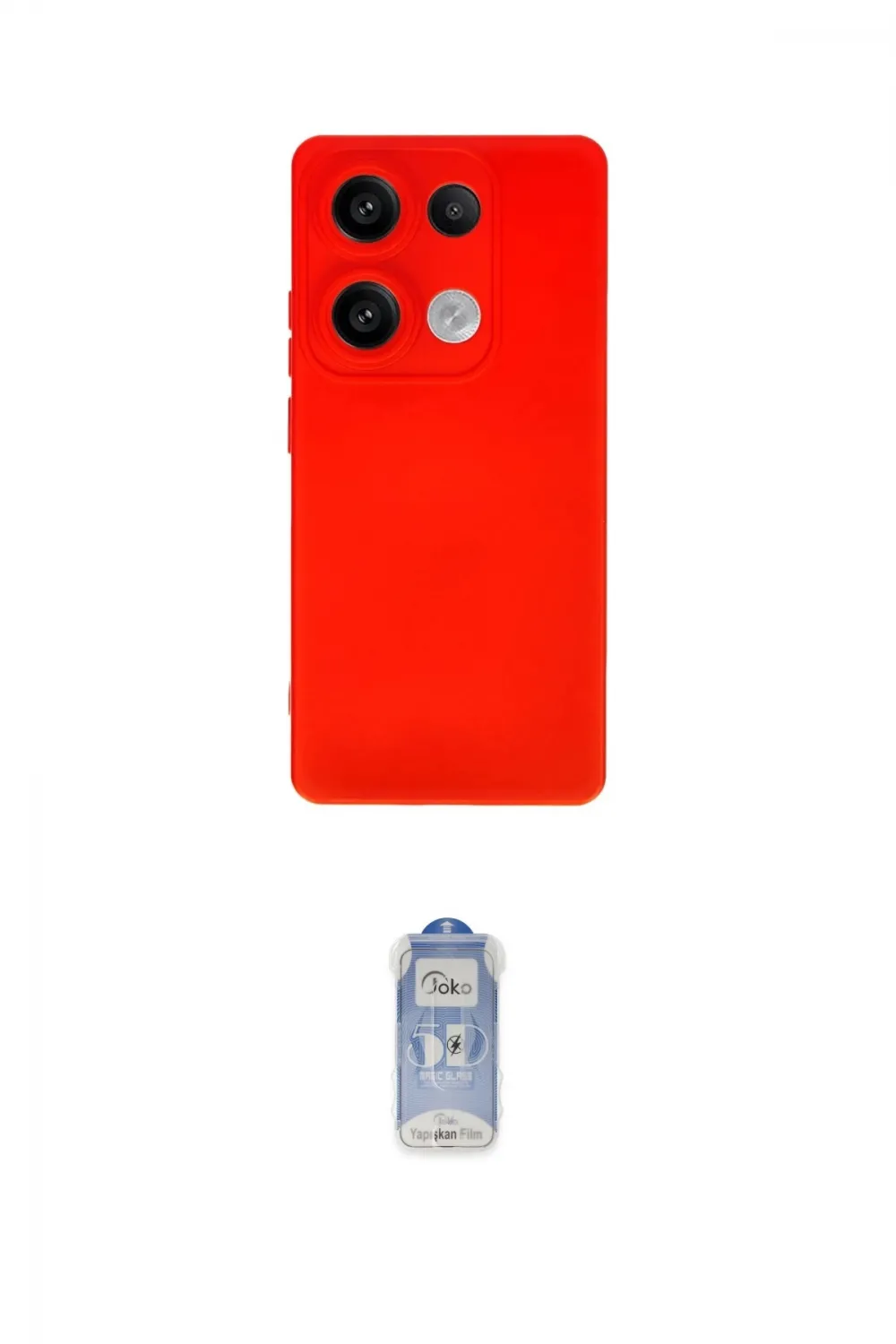 ieg™ Redmi Note 13 Pro 4G Kılıf Ahenk Serisi - Siyah Joko Magic 5D Cam