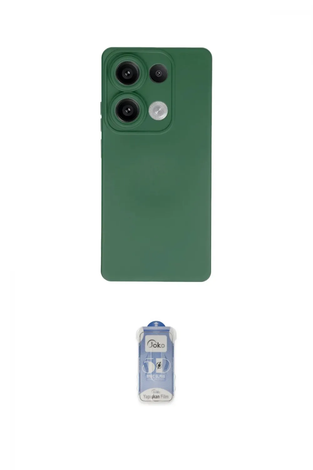 ieg™ Redmi Note 13 Pro 4G Kılıf Ahenk Serisi - Siyah Joko Magic 5D Cam