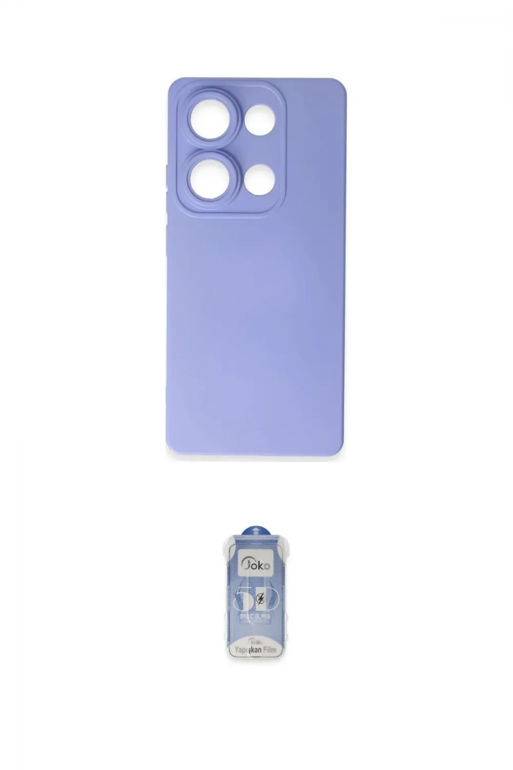 ieg™ Redmi Note 13 Pro 4G Kılıf Ahenk Serisi - Siyah Joko Magic 5D Cam