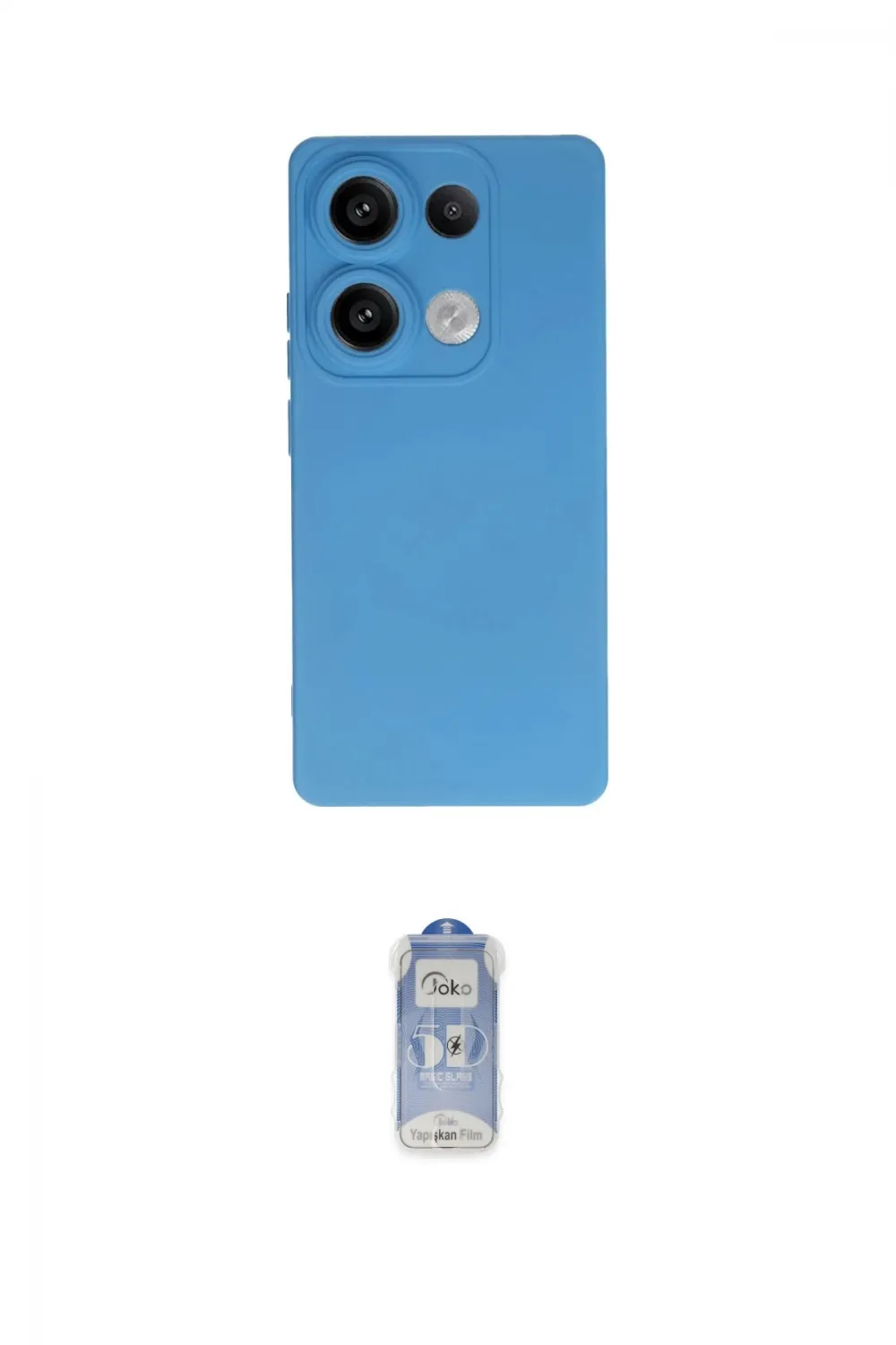 ieg™ Redmi Note 13 Pro 4G Kılıf Ahenk Serisi - Siyah Joko Magic 5D Cam
