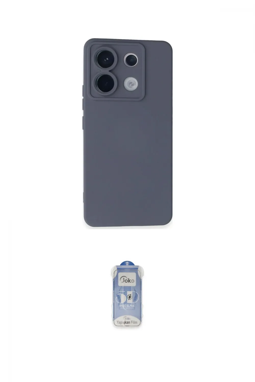 ieg™ Redmi Note 13 Pro 5G Kılıf Ahenk Serisi - Siyah Joko Magic 5D Cam