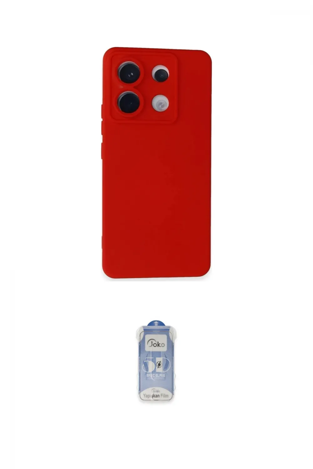 ieg™ Redmi Note 13 Pro 5G Kılıf Ahenk Serisi - Siyah Joko Magic 5D Cam