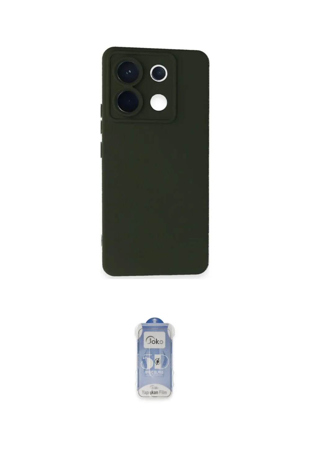 ieg™ Redmi Note 13 Pro 5G Kılıf Ahenk Serisi - Siyah Joko Magic 5D Cam