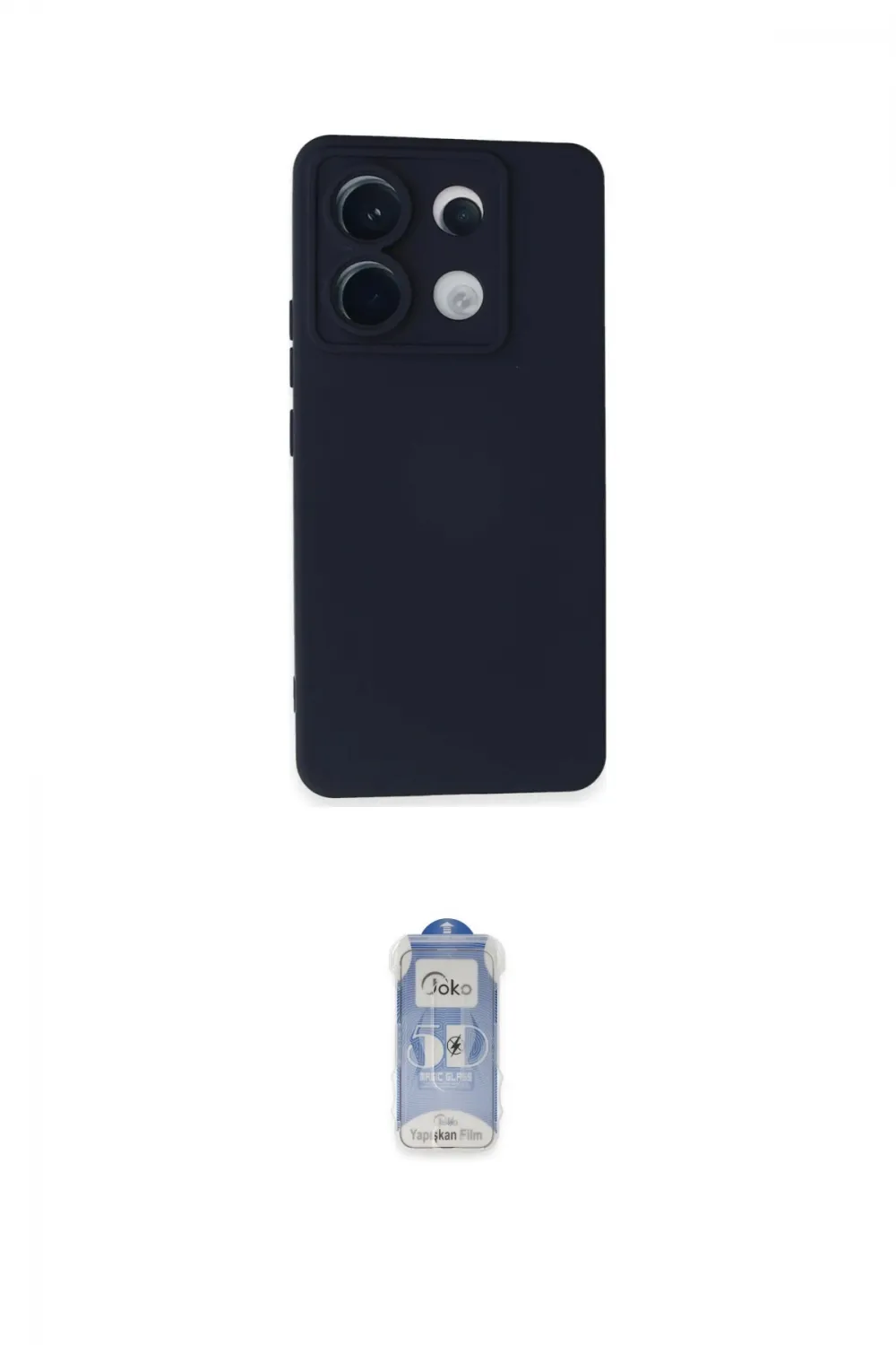 ieg™ Redmi Note 13 Pro 5G Kılıf Ahenk Serisi - Siyah Joko Magic 5D Cam