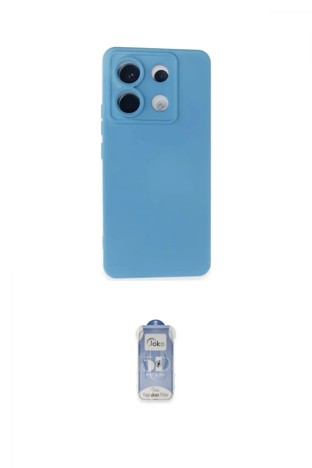 ieg™ Redmi Note 13 Pro 5G Kılıf Ahenk Serisi - Siyah Joko Magic 5D Cam