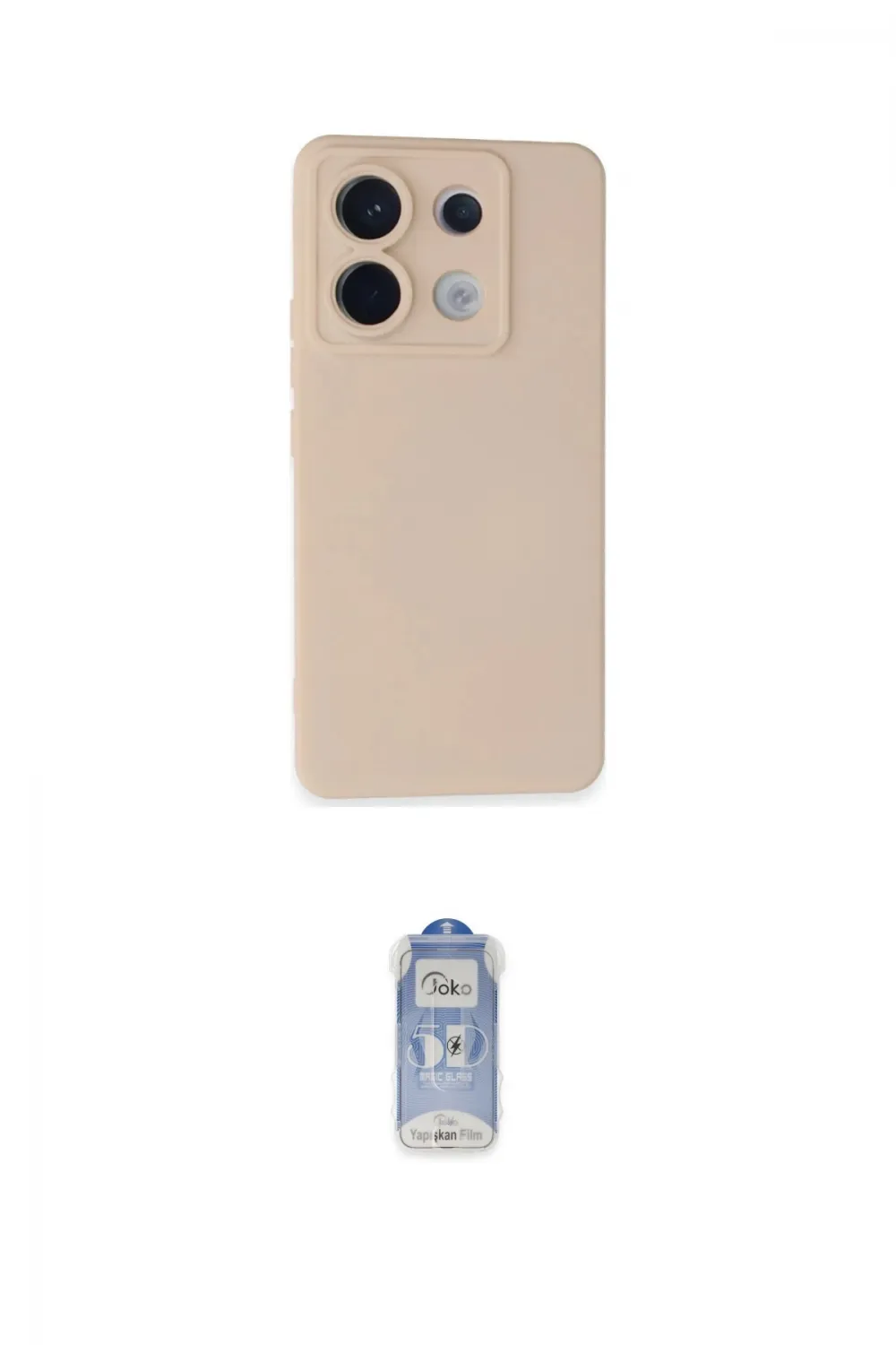 ieg™ Redmi Note 13 Pro 5G Kılıf Ahenk Serisi - Siyah Joko Magic 5D Cam
